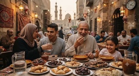 افطار صائم لحظات الإفطار تعيد الحياة إلى الروح